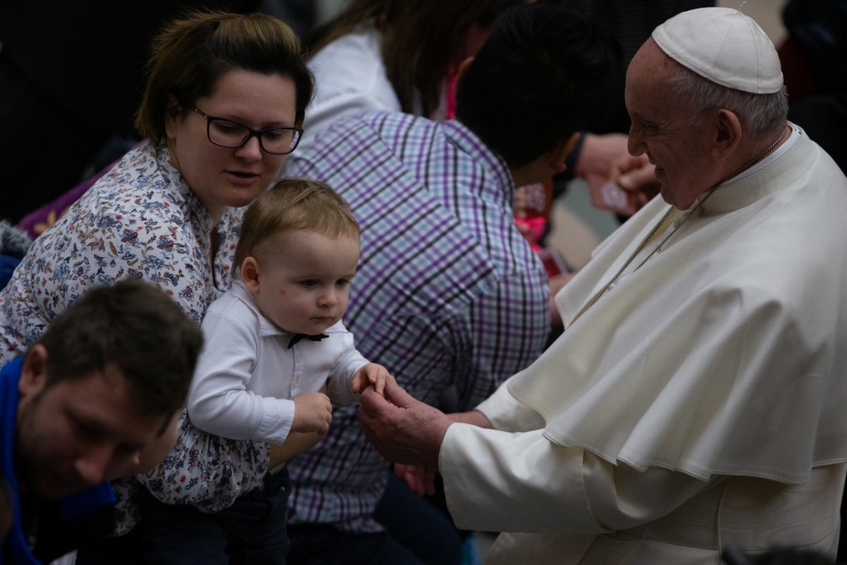 Pope Francis Audience - Paul VI room - Vatican City EDITORIAL USE ONLY