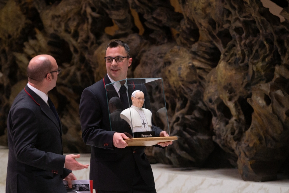 Pope Francis Audience - Paul VI room - Vatican City EDITORIAL USE ONLY